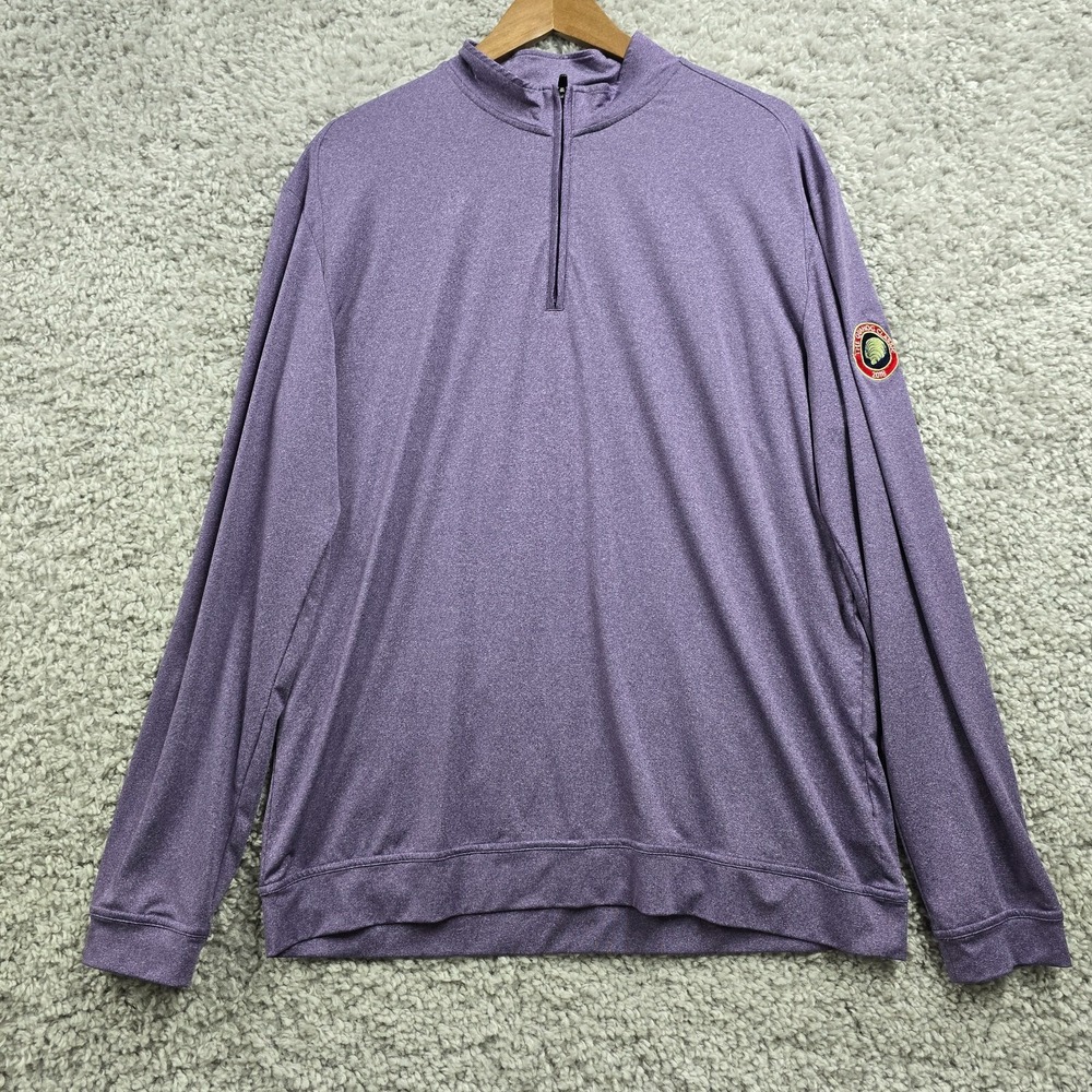Johnnie-O Mens 1/4 Zip Performance Pullover Shirt Size XL Golf Athletic